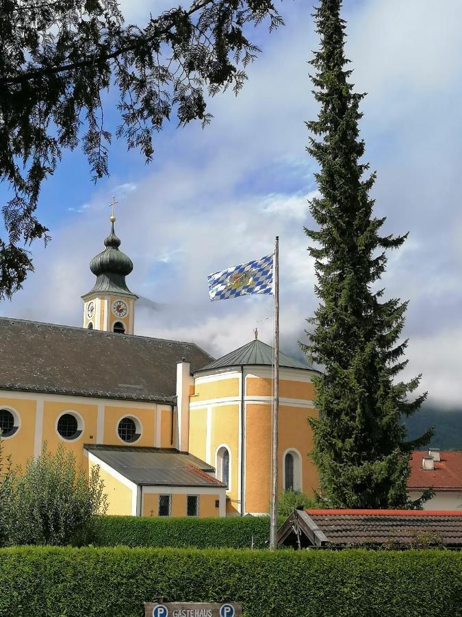 Gästehaus Pöppl Unterwössen Exterior foto